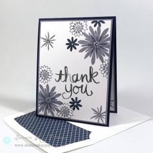 Flower Patch Thank You – Pals Paper Arts 234
