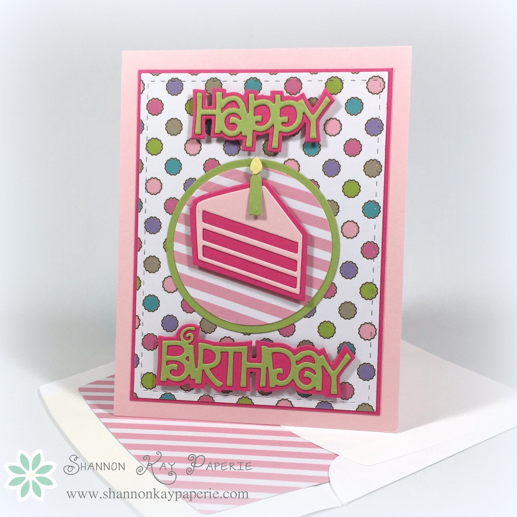 Piece of Cake Birthday Wishes - Shannon Kay Paperie
