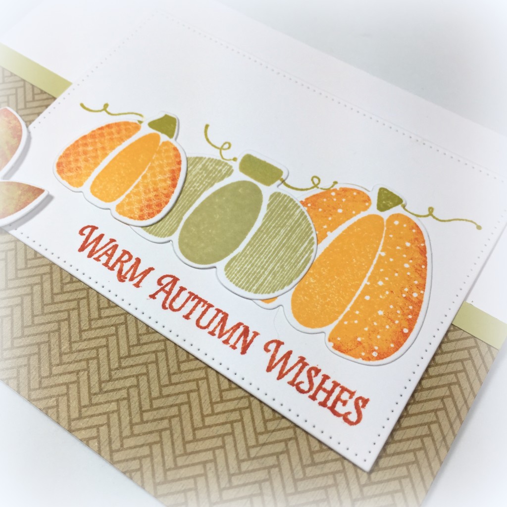 Warm Autumn Wishes - Fusion Card Challenge 