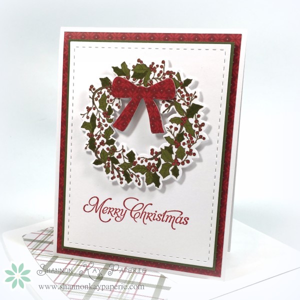 Season's Greetings Fusion Card Challenge - Shannon Kay Paperie
