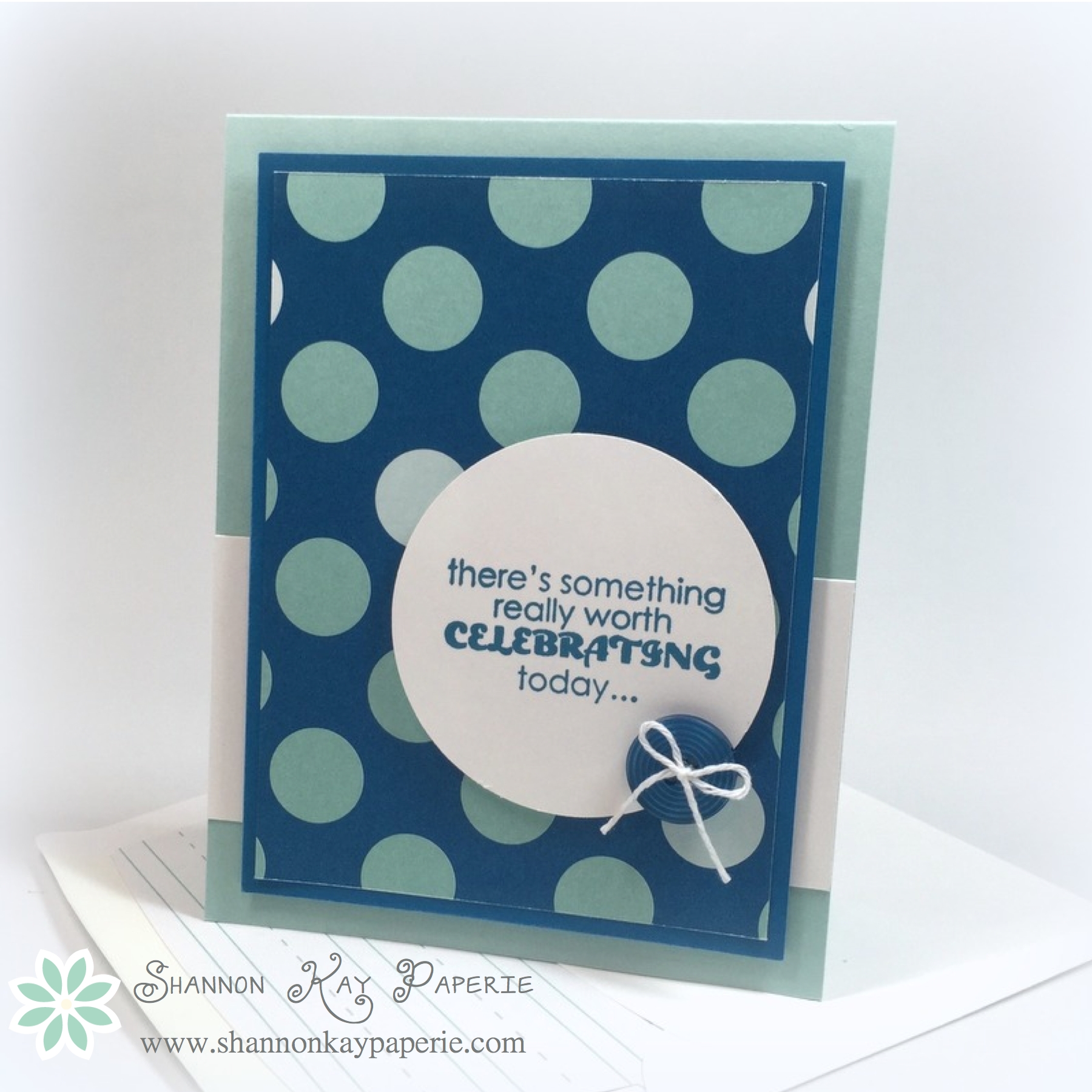 Celebrating You! - 30 Day Card Challenge, Day 1 - Shannon Kay Paperie