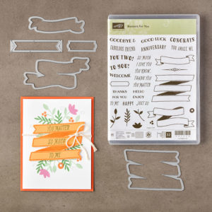 Stampin Up Banners for Yiou Bundle Card Ideas - Shannon Jaramillo -Stampinup