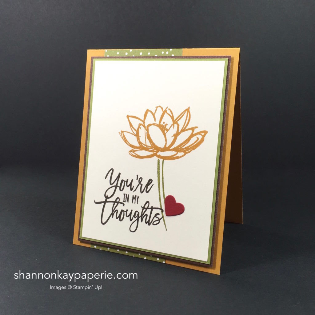 Stampin' Up! Remarkable You More Thinking of You Cards - Shannon Jaramillo Stampinup