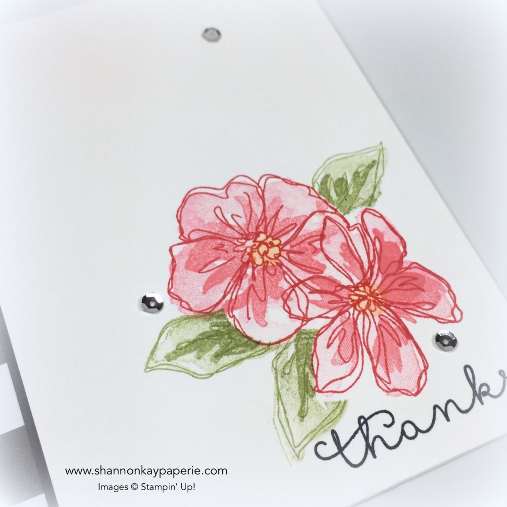 Penned & Painted Meets Cottage Greetings Card Idea - Shannon Jaramillo Stampinup