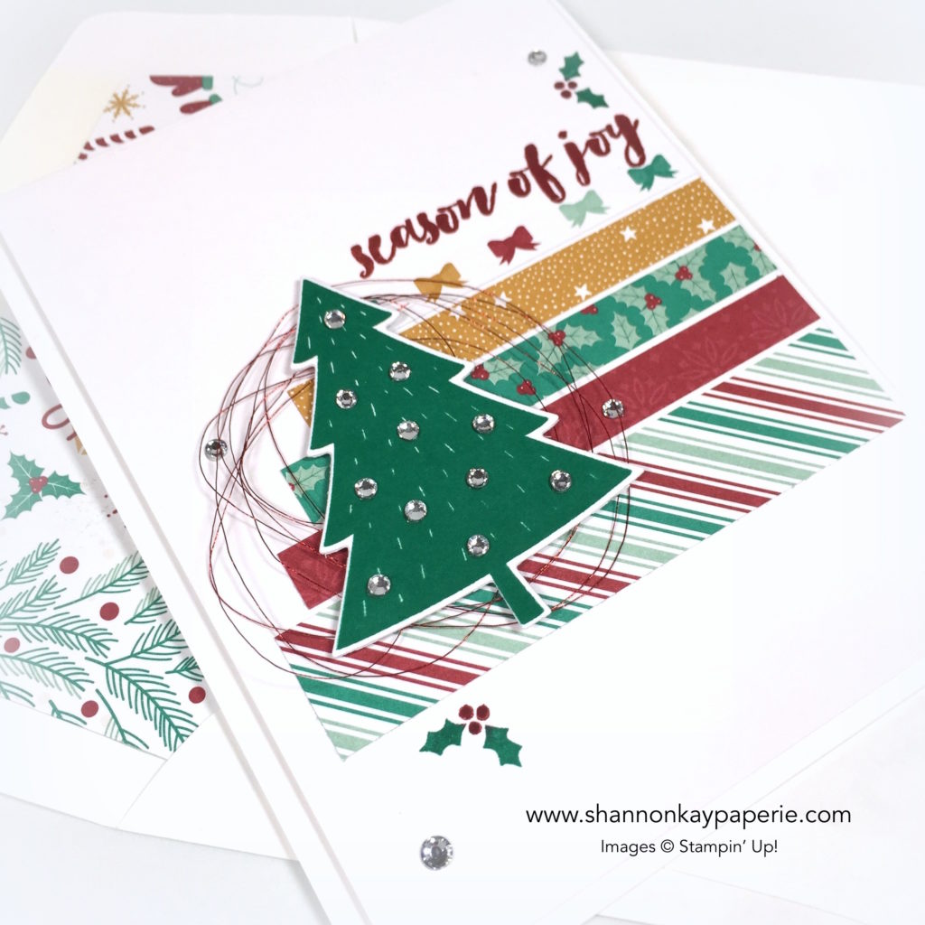 Stampin Up Christmas Pine Christmas Cards Ideas - Shannon Jaramillo Stampinup