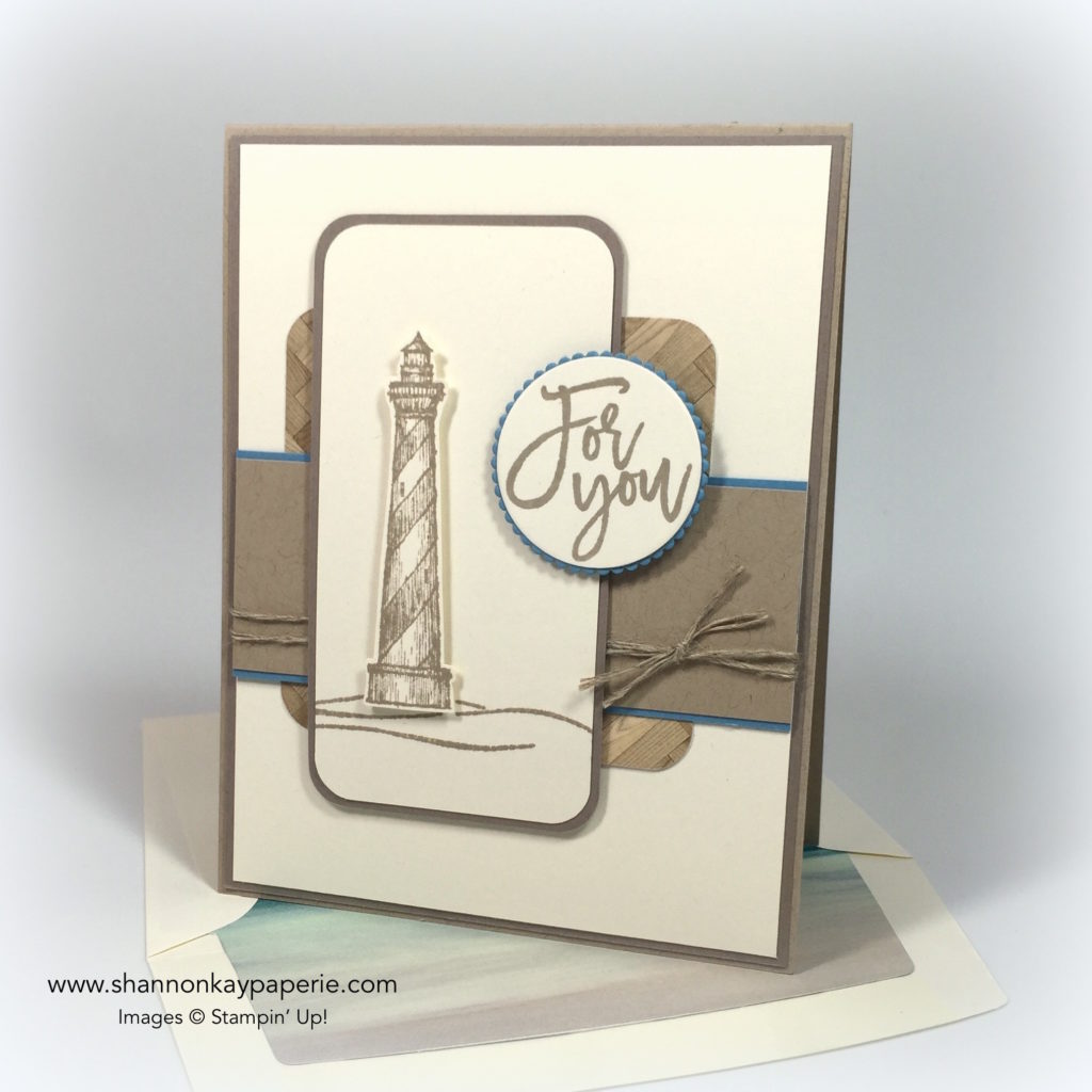 Stampin Up Masculine From Land to Sea Card Ideas - Shannon Jaramillo Stampinup