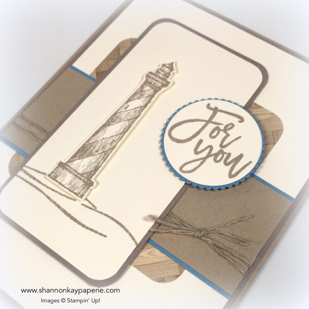 Stampin Up Masculine Land to Sea Card Ideas - Shannon Jaramillo Stampinup