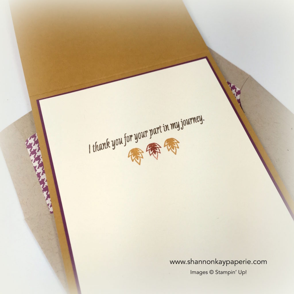 Stampin Up Petals & Paisleys Thank You Card Ideas - Shannon Jaramillo Stampinup