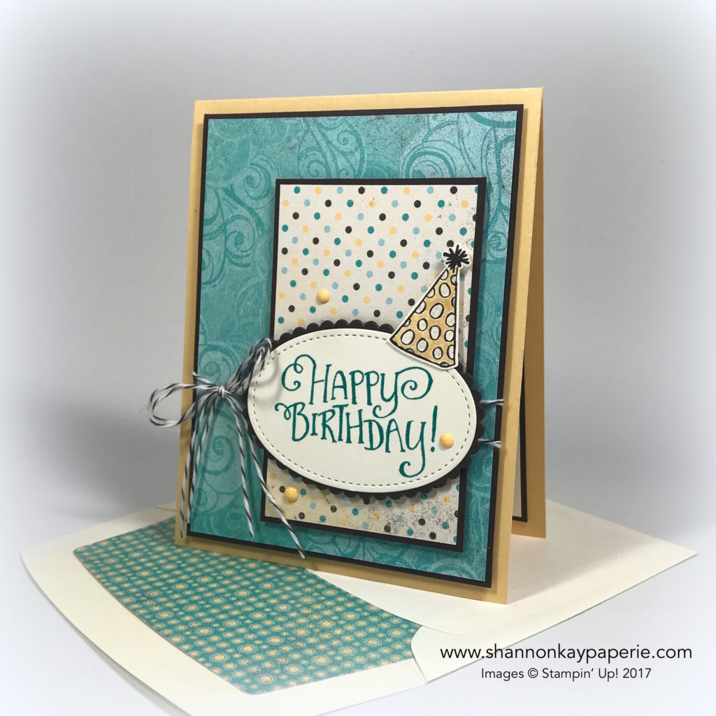 Whimsical Birthday Wishes Birthday Card Idea - Shannon Jaramillo Stampin Up