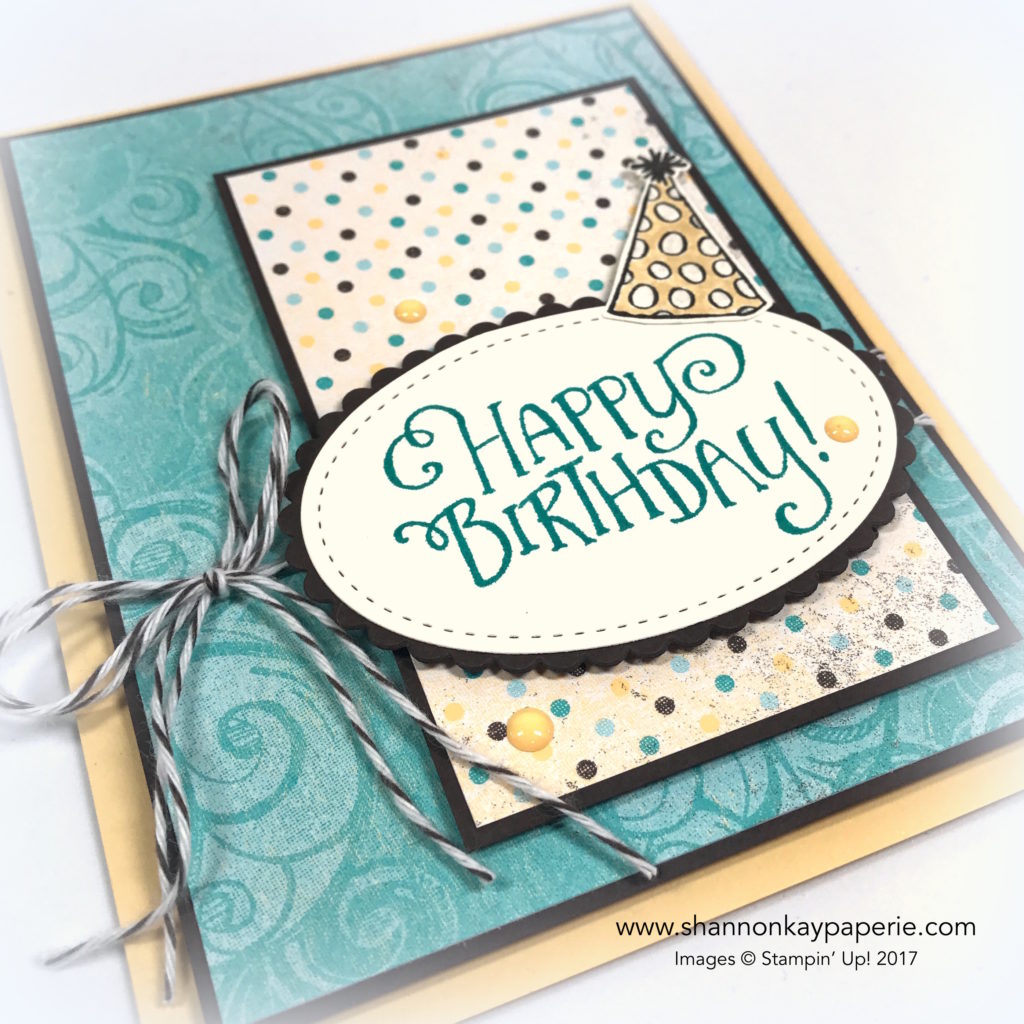 Whimsical Birthday Wishes Birthday Card Idea - Shannon Jaramillo StampinUp