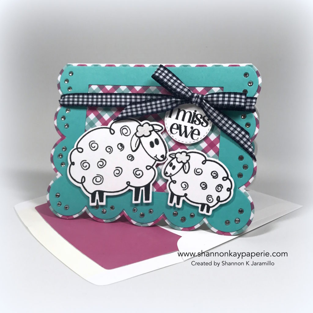 I Miss Ewe Card Ideas - Shannon Jaramillo The Stamps of Life