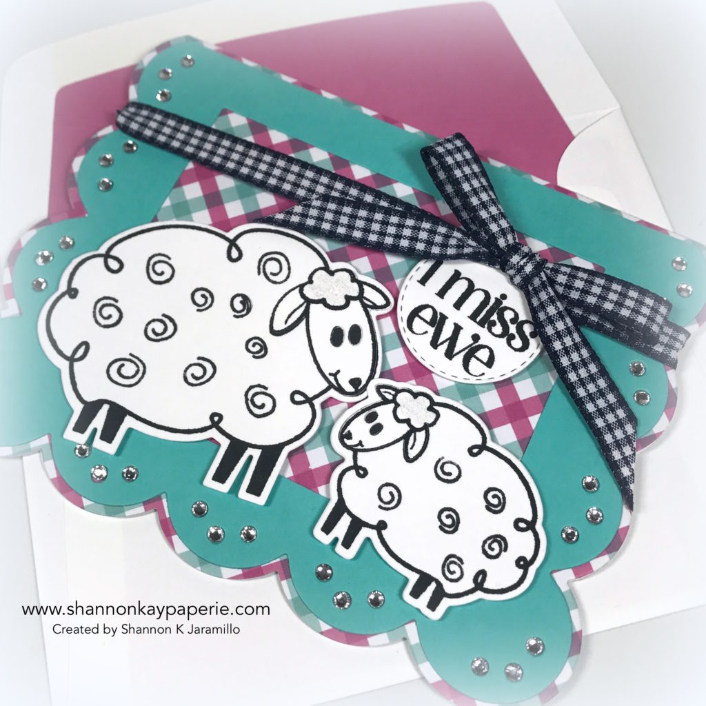 I Miss Ewe Cards Ideas - Shannon Jaramillo The Stamps of Life