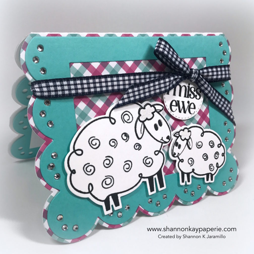 I Miss Ewe Missing You Card Idea - Shannon Jaramillo The Stamps of Life