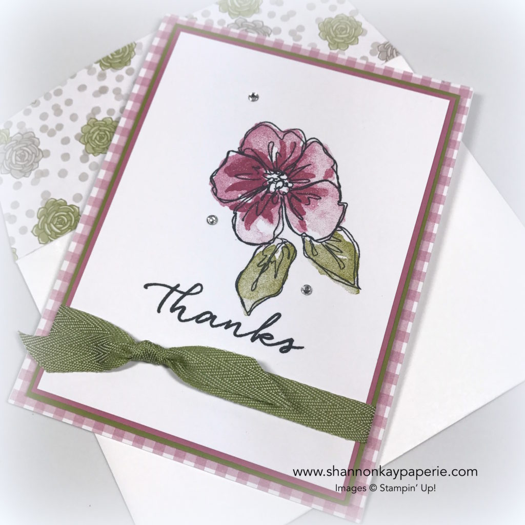 A Sweet Goodbye to Penned & Painted Cards Ideas - Shannon Jaramillo Stampin Up