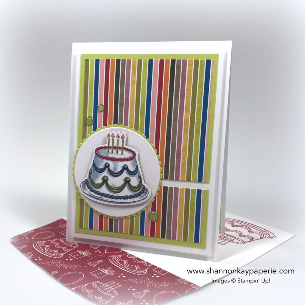 Birthday Memories Birthday Card Ideas - Shannon Jaramillo Stampin Up