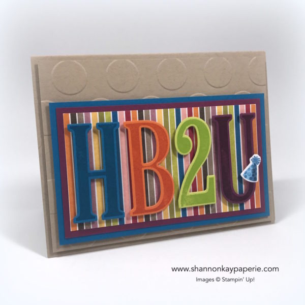 Letters for You Birthday Style - Shannon Kay Paperie